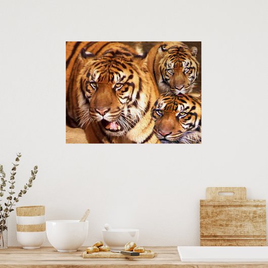 Bleibe Strong_ Poster (Küche)