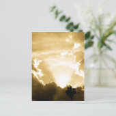 Bleibe Strong_ Postkarte (Stehend Vorderseite)