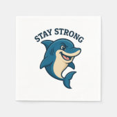 Bleibe Strong Splash T - Shirt Serviette (Vorderseite)