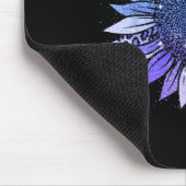 Bleibe Suizidprävention Bewusstsein Positives Moti Mousepad (Ecke)