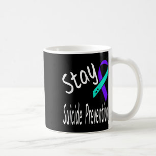 Bleibe Suizidprävention Kaffeetasse