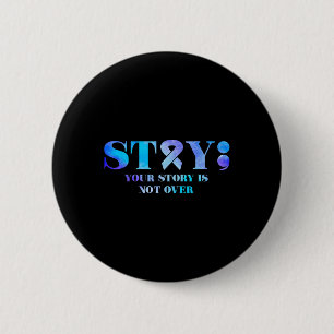 Bleibe Suizidprävention Sensibilisierung für psych Button