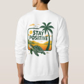 Bleibe Sweatshirt (Rückseite)