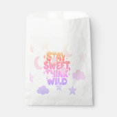 "Bleibe Sweet, Think Wild" - Playful Positivity De Geschenktütchen (Vorderseite)