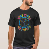 Bleibe Tipsy My Friend Funny Barkeeper T-Shirt (Vorderseite)
