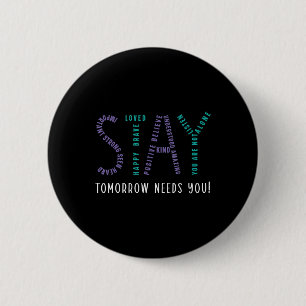 Bleibe Tomorrow braucht Suizidprävention Awarene Button