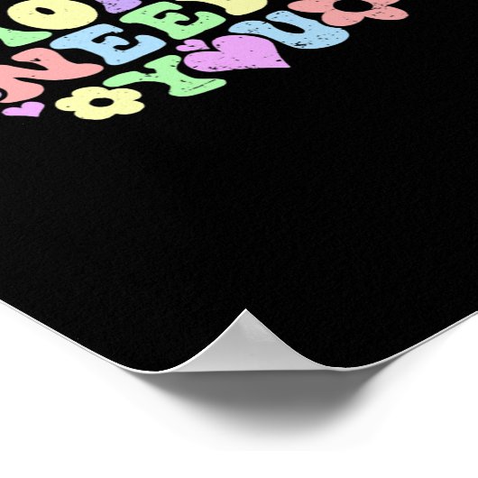 Bleibe Tomorrow braucht Suizidprävention Awarene Poster (Ecke)