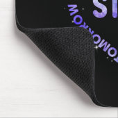 Bleibe Tomorrow Needs You Semicolon Heart Suicide Mousepad (Ecke)