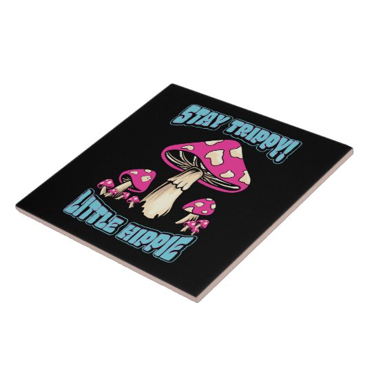 Bleibe Trippy! Little Hippie Fliese (Seite)