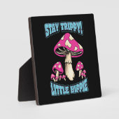 Bleibe Trippy! Little Hippie Fotoplatte (Vorderseite)