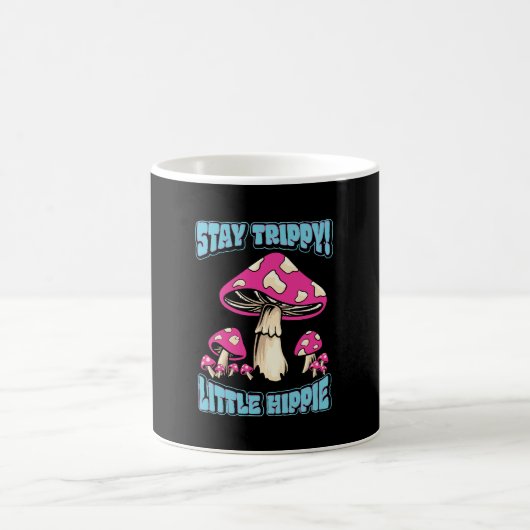 Bleibe Trippy! Little Hippie Kaffeetasse (Mittel)