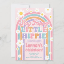 Bleibe Trippy Little Hippie zum Geburtstag
