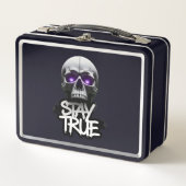 Bleibe True Metall Brotdose (Vorderseite)