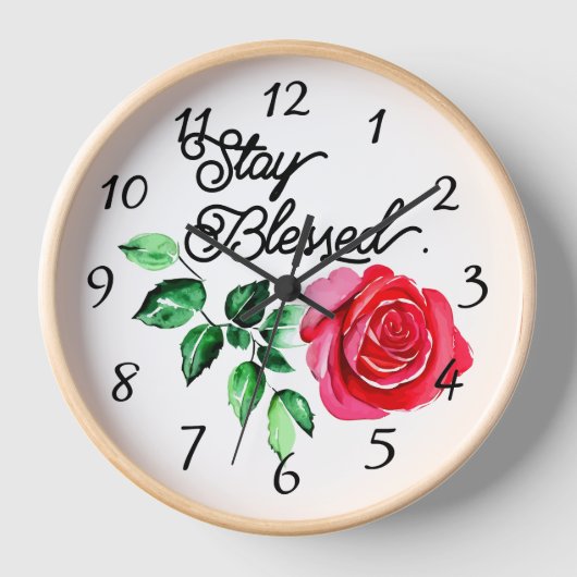 Bleibe Uhr (Vorderseite)