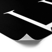 Bleibe und hör zu poster (Ecke)