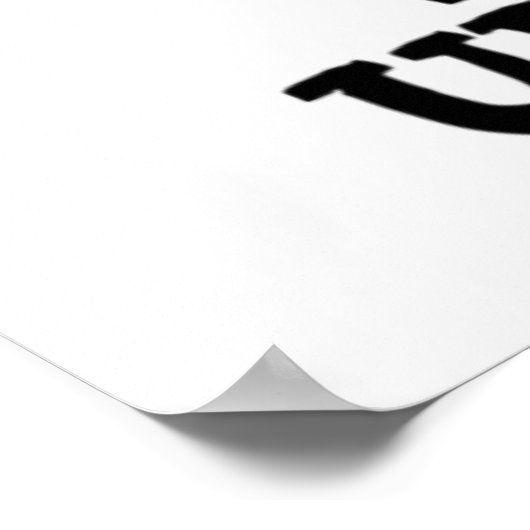 Bleibe Upbeet Funny Veggie Beet Pun Poster (Ecke)