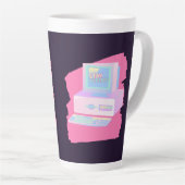 Bleibe verkabelter alter PC-90er-Jahre-Stil Milchtasse (Rechte Ecke)