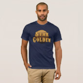 Bleibe Vintager T - Shirt (Vorne ganz)