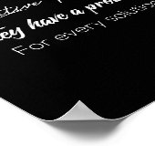 bleibe von negativen Menschen haben sie ein Proble Poster (Ecke)