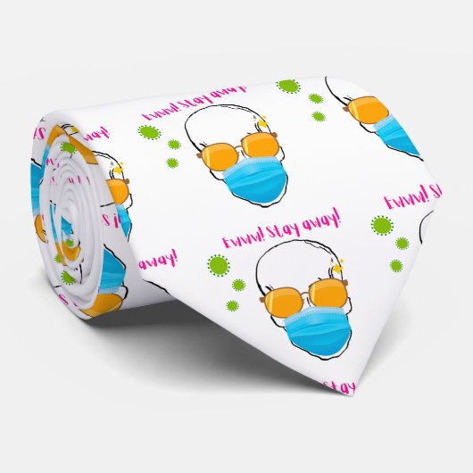 bleibe weg krawatte (Gerollt)