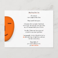 Bleibe weg von Tea Not Beer Funny Ehefrau Joke Spa