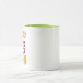 Bleibe Weird Floral Tasse (Zentrum)