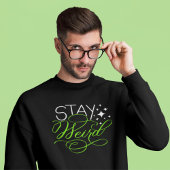 Bleibe Weird Geek, Nerd, Introvert Sweatshirt