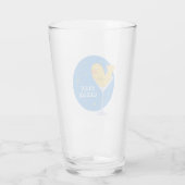 Bleibe Weird Glas (Rückseite)