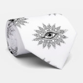 Bleibe Weird-Krawatte Krawatte (Gerollt)