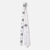 Bleibe Weird-Krawatte Krawatte (Rückseite)