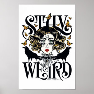 Bleibe Weird Poster