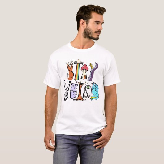 Bleibe Weird T - Shirt (Vorne ganz)