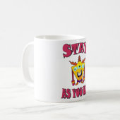 Bleibe, wie du bist kaffeetasse (Vorderseite Links)