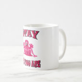 Bleibe, wie du bist kaffeetasse (VorderseiteRechts)