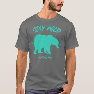 Bleibe Wild Alaska Bear TShirt