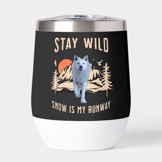 Bleibe Wild Arctic Wolf (Vorderseite)