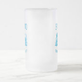 Bleibe Wild Arctic Wolf Mattglas Bierglas (Mittel)