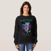 Bleibe Wild Arctic Wolf Sweatshirt (Vorne ganz)