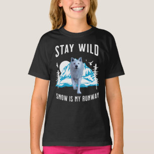 Bleibe Wild Arctic Wolf T-Shirt