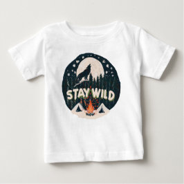 Bleibe Wild Baby T-shirt