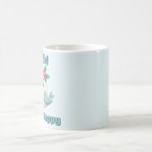 Bleibe Wild Bloom Happy Kaffeetasse (Mittel)