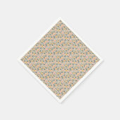 Bleibe Wild, Blume Kind Serviette (Ecke)