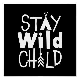 Bleibe Wild Child Poster
