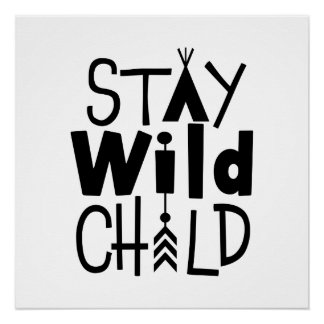 Bleibe Wild Child Poster