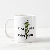Bleibe Wild Fee Kinderkaffee Tasse (Links)