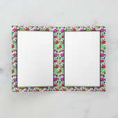 Bleibe Wild & Free Rain Stiefel und fröhliche Begr Karte (Innenseite)