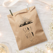 BLEIBE WILD GESCHENKTÜTCHEN (Ausgeschnitten)
