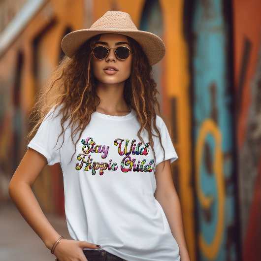 Bleibe Wild Hippie Child T-Shirt