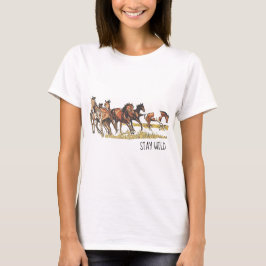 Bleibe Wild Horse T - Shirt
