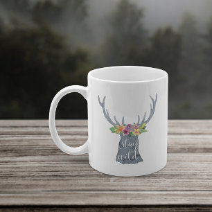 Bleibe Wild Kaffeetasse